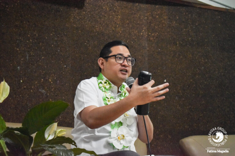 Sen. Aquino graces leadership forum in DLSL
