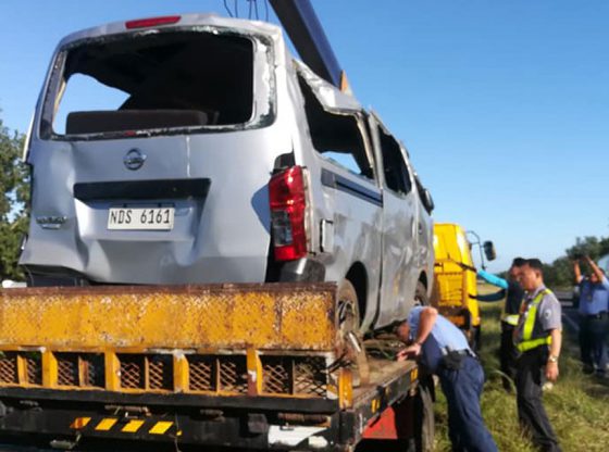 2 DLSL students, driver dead in road accident, 16 others injured